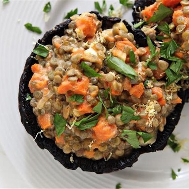 Stuffed Roasted Portabella Mushrooms Recipe | SideChef