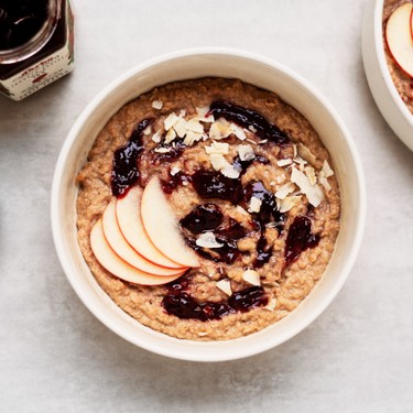 Peanut Butter and Jelly Cauliflower Oatmeal Recipe | SideChef
