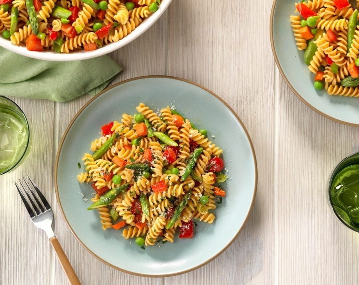 Chickpea Rotini Primavera