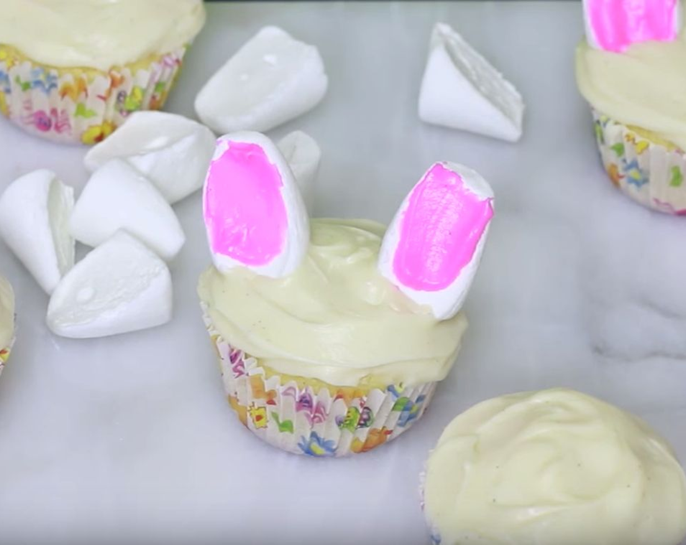 Lemon Cupcakes For Easter