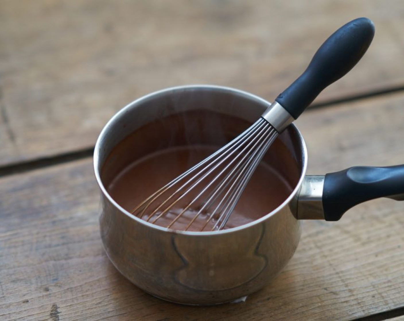 step 3 Return the sauce pan to the stove and bring to a low boil. Stir constantly for 2-3 minutes until mixture thickens.