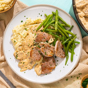 Easy Pork Tenderloin Stroganoff Recipe | SideChef