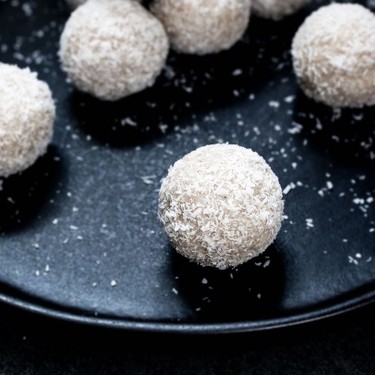 Raw Coconut Snowballs Recipe | SideChef