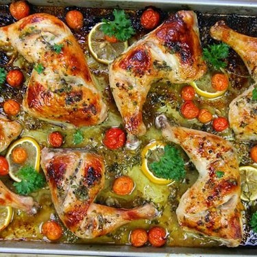 Simple Citrus Oven-Roasted Chicken Recipe | SideChef
