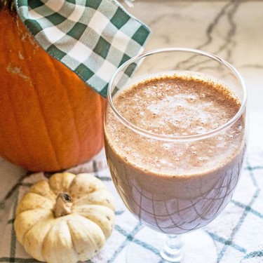 Vegan Pumpkin Spice Latte Smoothie Recipe | SideChef