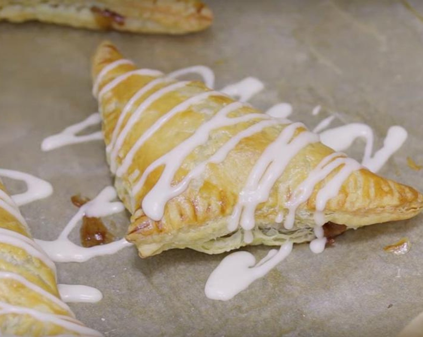 Make Apple Turnovers with Vanilla Glaze