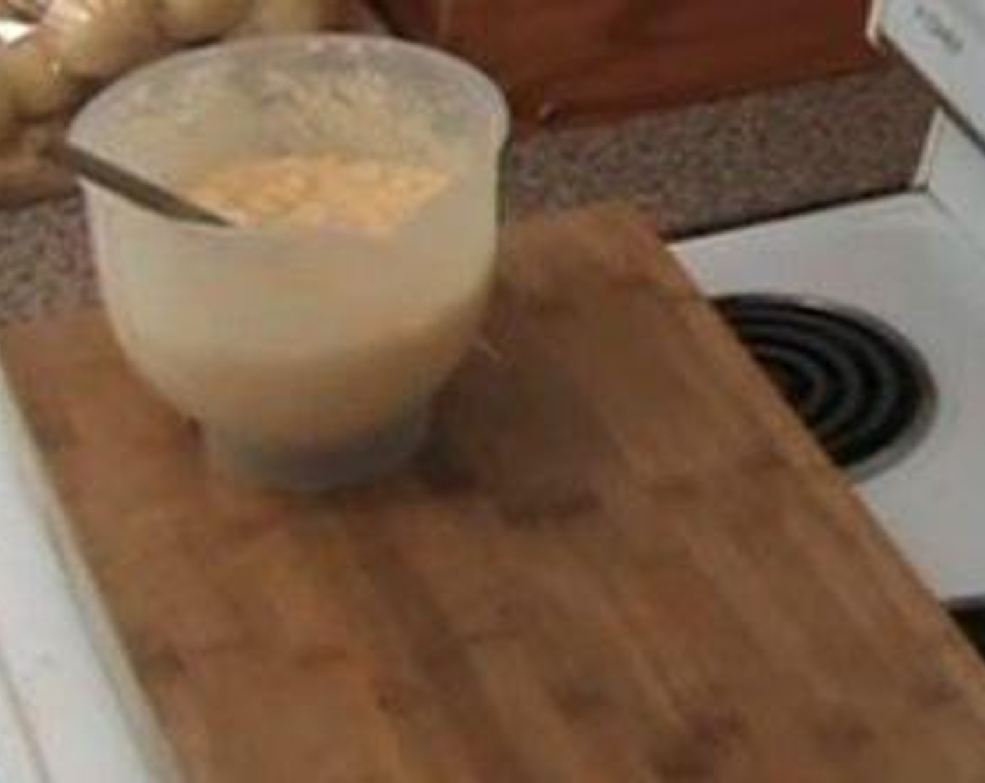 step 1 In a mixing bowl, add Self-Rising Flour (2 cups), Caster Sugar (1 cup) and Eggland's Best Classic Eggs (2). Mix together. Add Vanilla Extract (2 tsp) and Canned Crushed Pineapple (1 cup), juice included. Mix until combined.