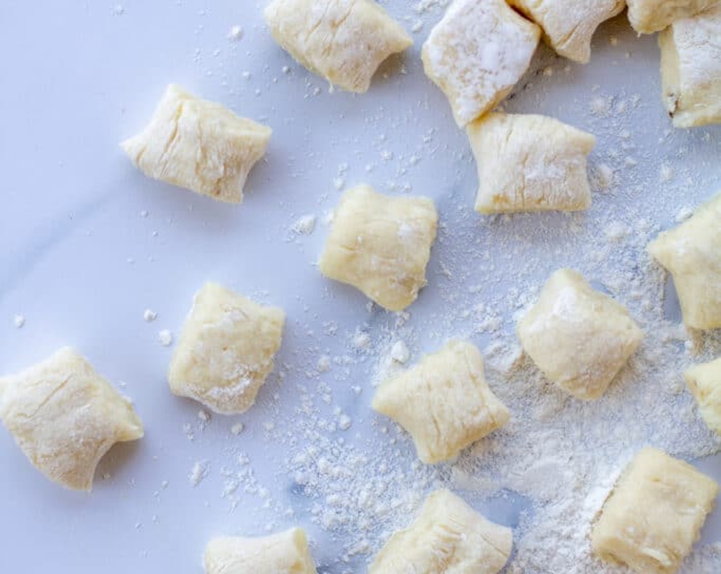 step 7 Allow the gnocchi to rest and slightly dry out so they hold their shape better when cooked.