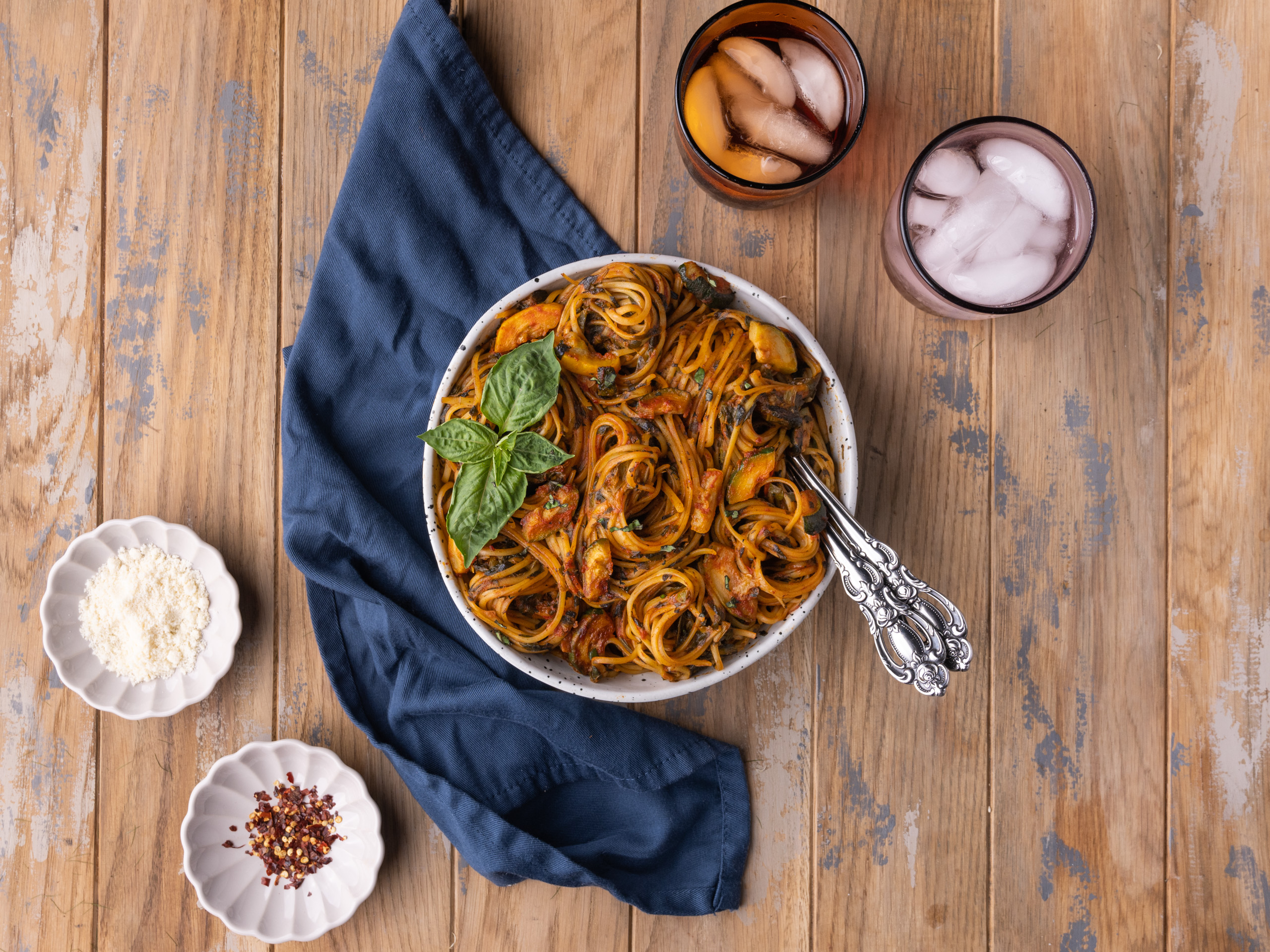 Loaded Vegetarian One-Pot Pasta Recipe | SideChef