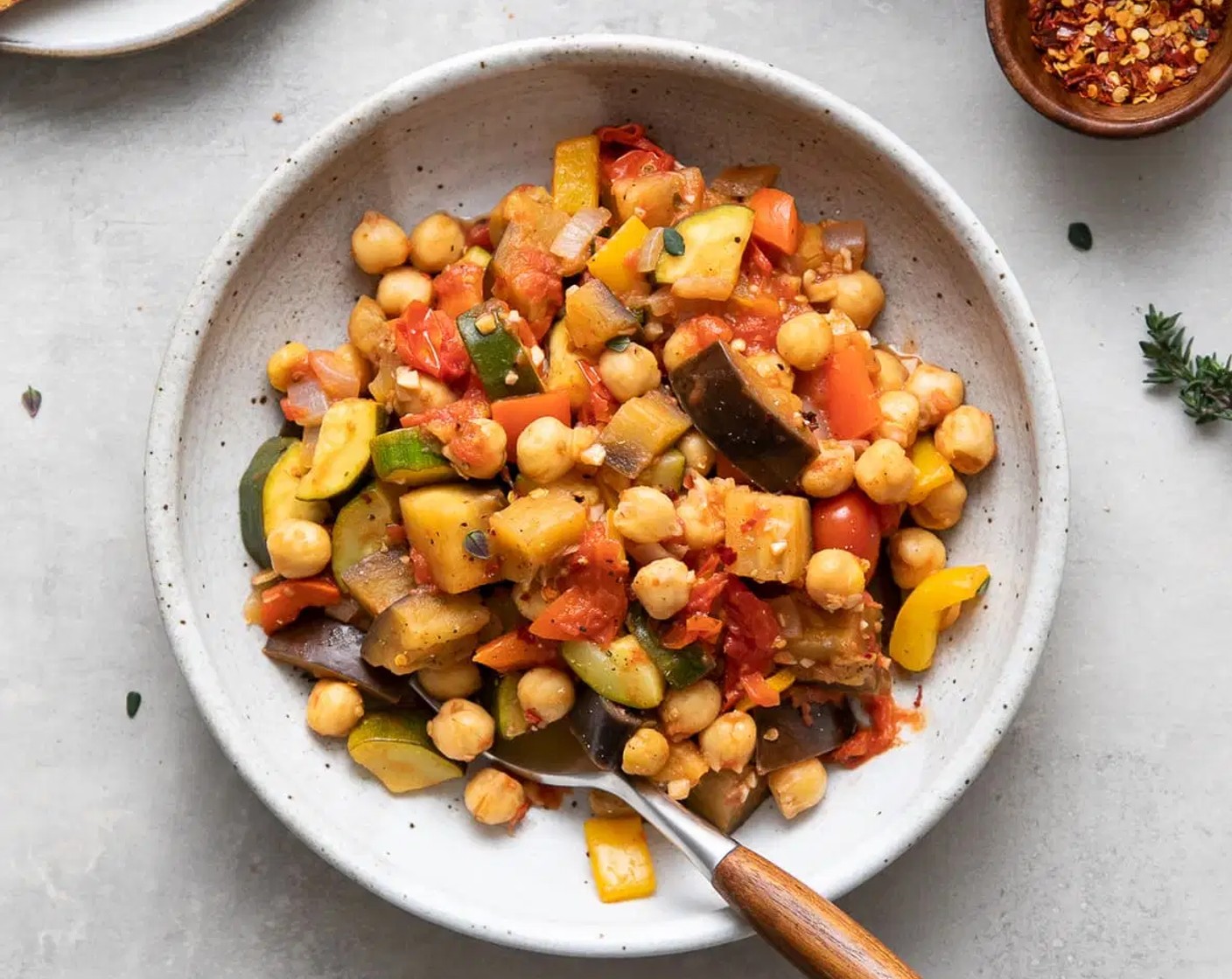 Chickpea Ratatouille Nicoise