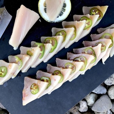 Albacore Sashimi with Jalapeño & Ponzu Recipe | SideChef