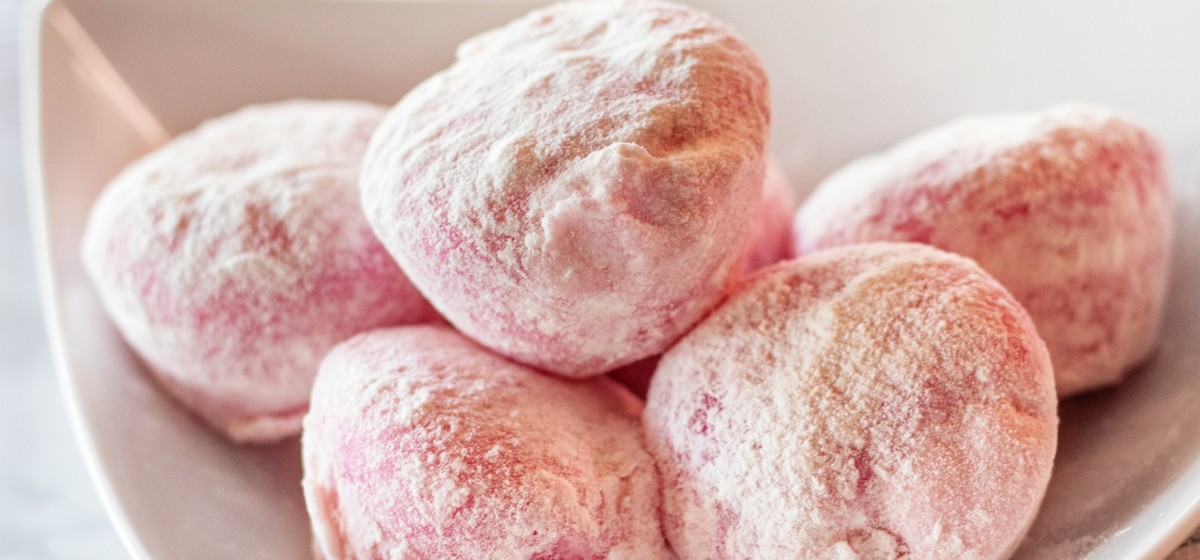 Strawberry Banana Mochi Balls Recipe | SideChef