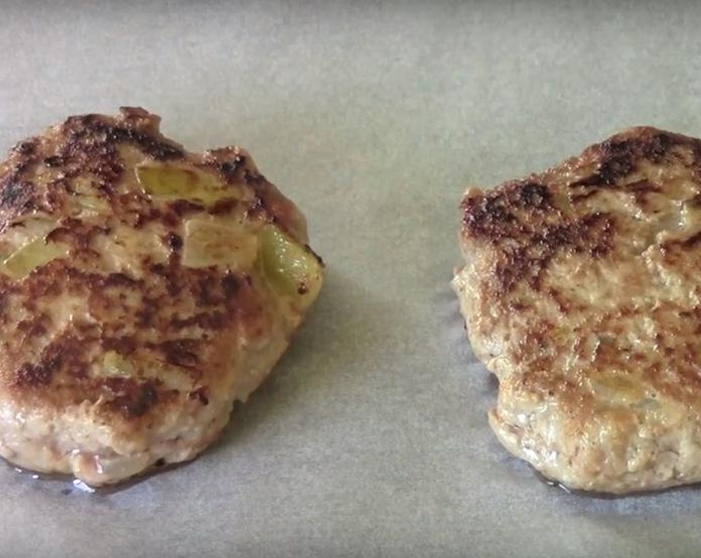 step 3 In a frying pan, pour some Olive Oil (as needed). Put in the patties and cook them for around three or four minutes.