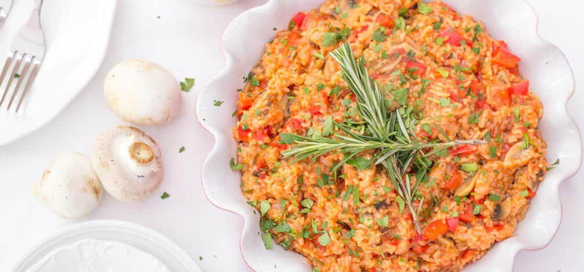 One Pot Mushroom Rice Recipe | SideChef