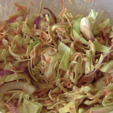 Crunchy Noodle Coleslaw Recipe | SideChef