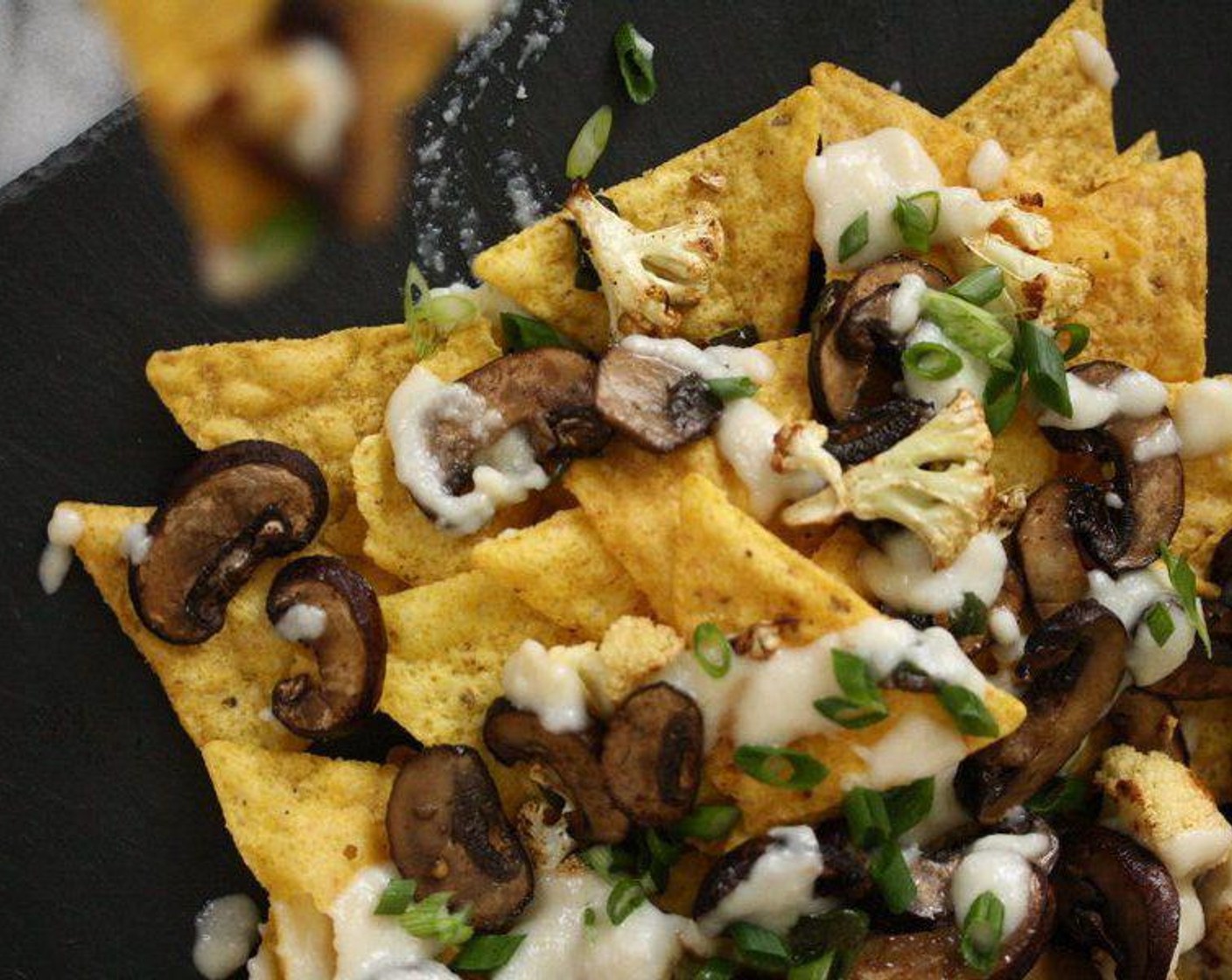 Meatless Healthy Nachos