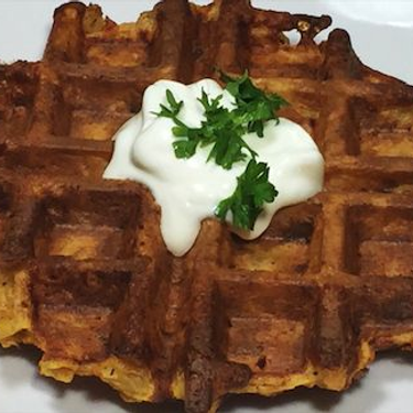 Waffle Iron Potato Latkes Recipe | SideChef