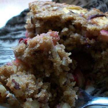 Almond Oat Cake with Peaches and Plums Recipe | SideChef