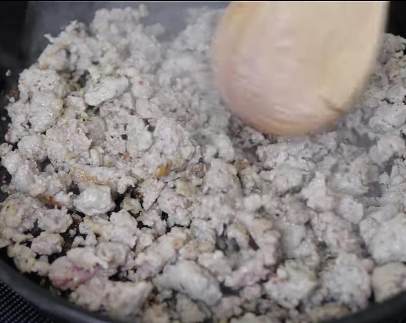 step 2 Remove the casing from the Breakfast Sausage Links (12 oz). In a large skillet over medium-high heat, add the sausage and cook halfway through, 8 to 10 minutes. Drain fat if necessary.