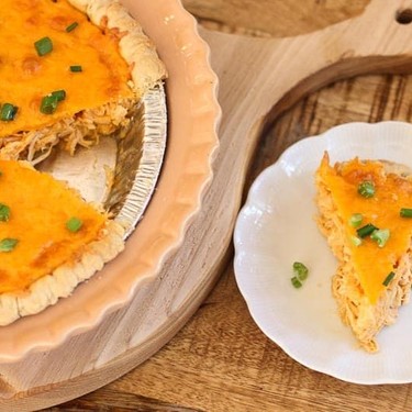 Easy Cheesy Buffalo Chicken Pie Recipe | SideChef