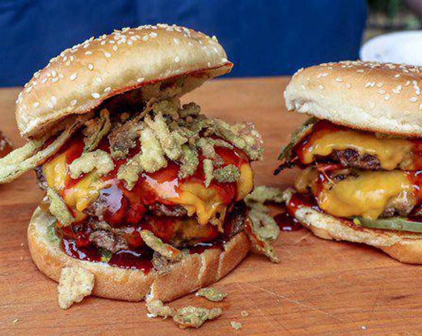 Bacon Blue Cheese Burger – HowToBBQRight