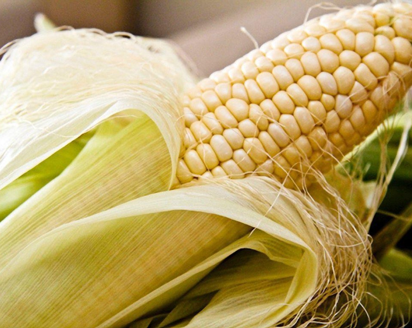 step 1 Remove the husks of your Corn (6 ears) and cut off the bottoms to remove any part of the stem. If fresh corn is out of season, just buy frozen ears of corn, already shucked.