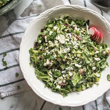 Roasted Broccoli, Blue Cheese and Bacon Chopped Salad Recipe | SideChef