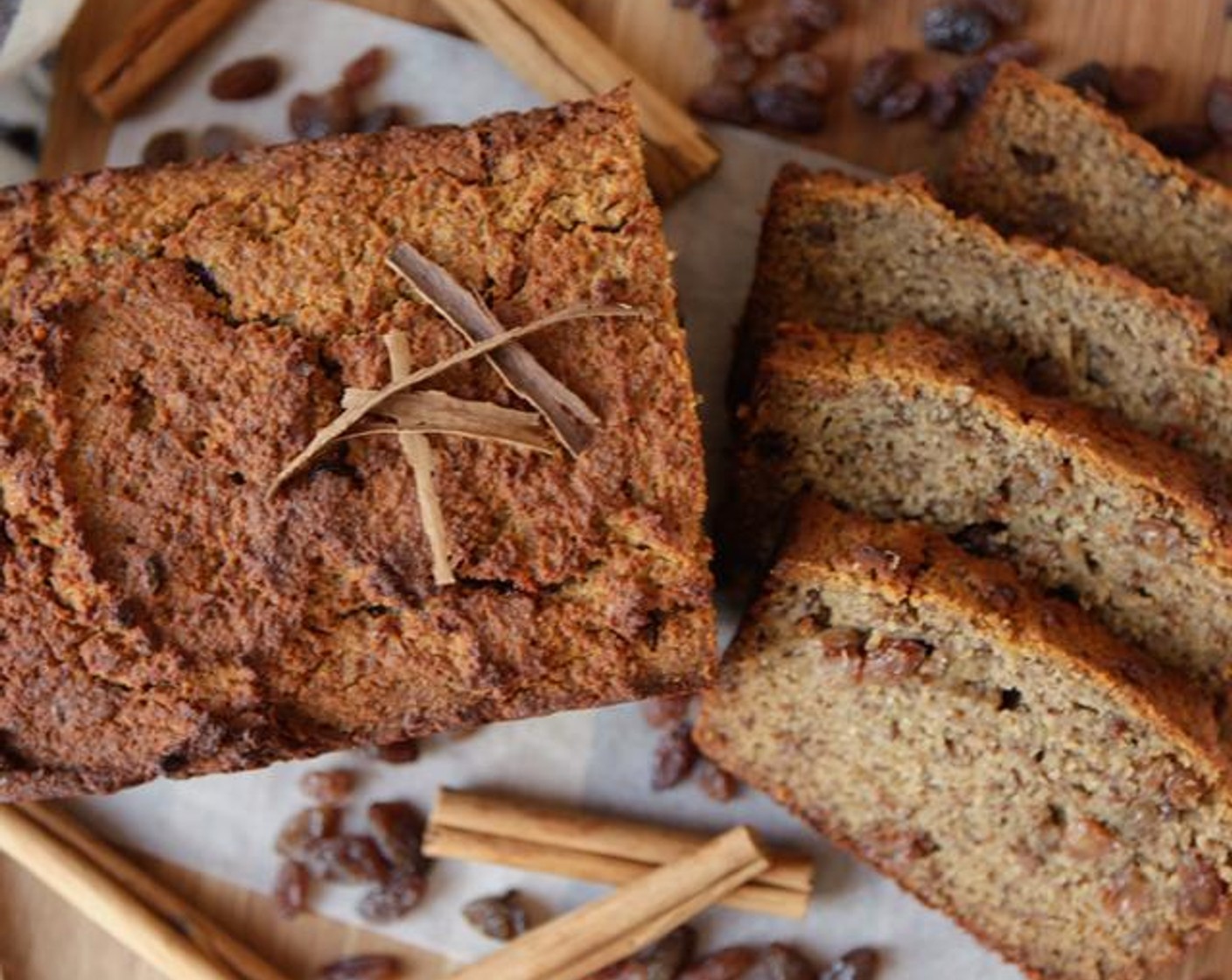 Paleo Raisin Bread