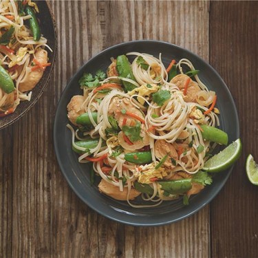 Weeknight Chicken Pad Thai Recipe | SideChef