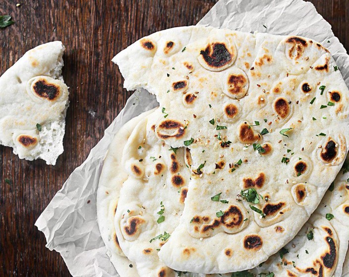 Garlic Naan Bread  Recipe | SideChef