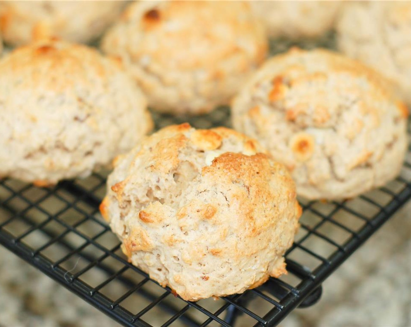 step 6 Bake for 13-15 minutes, or until a toothpick inserted in middle comes out clean.