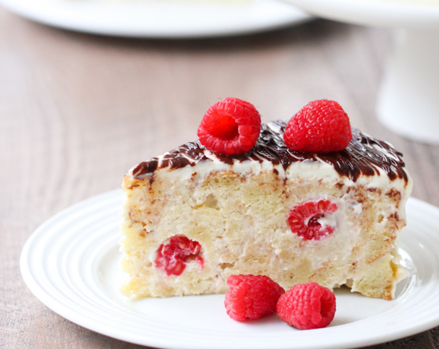 Raspberry 'Piece of Cake' Cake