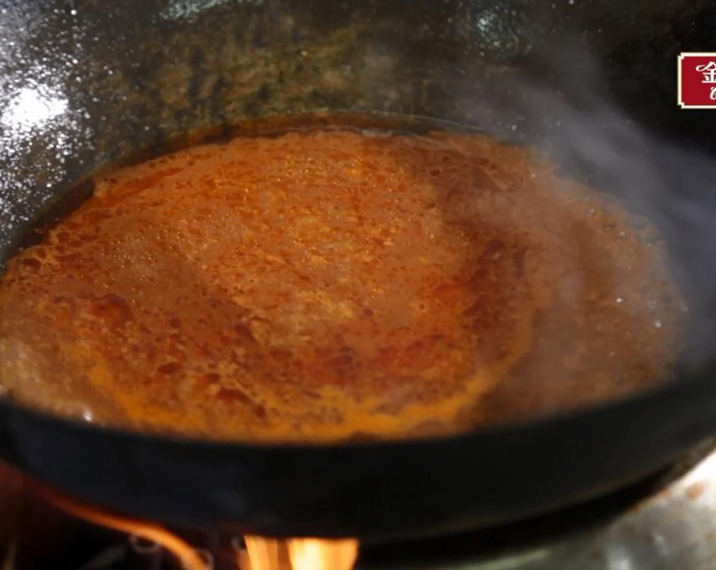 step 4 Dice the Tomato (3/4 cup)  Add oil to a pan and saute the diced tomato on medium-high heat until it forms a soup.