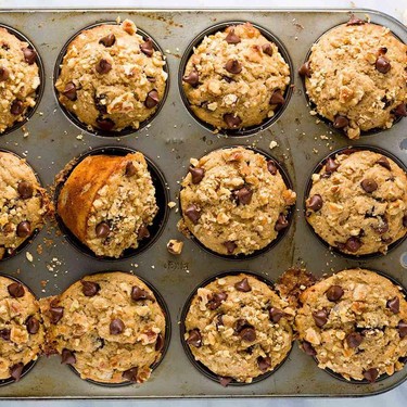 Banana Chocolate Chip Muffins Recipe | SideChef