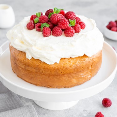 Tres Leches Cake with Raspberries Recipe | SideChef