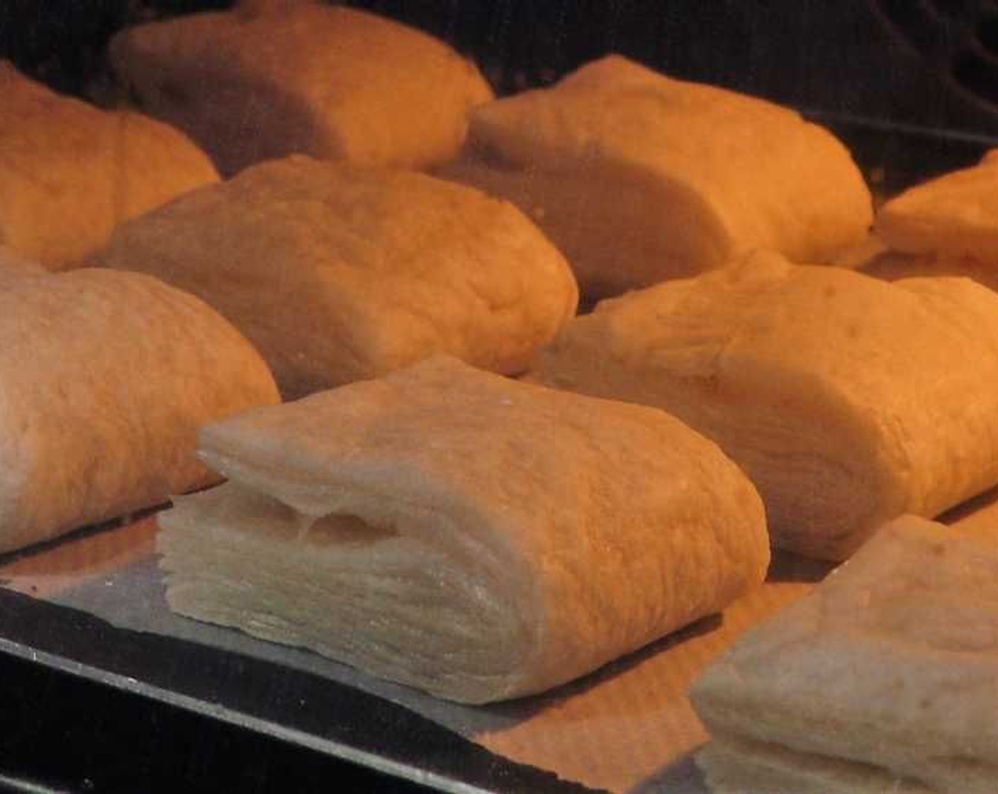 step 4 Place your puff pastry sheets in the oven and bake for 35 minutes.