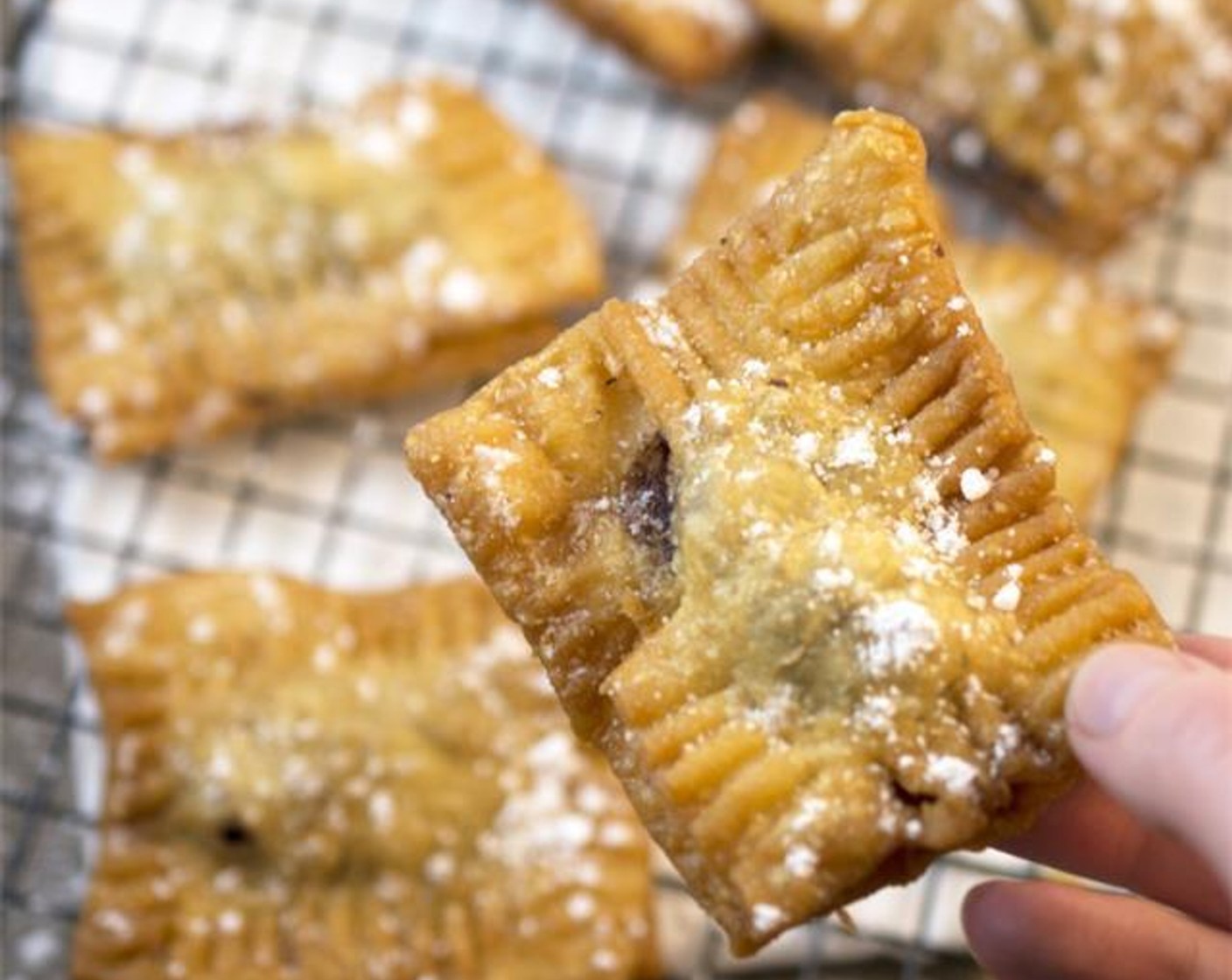 Deep Fried Blueberry Pies