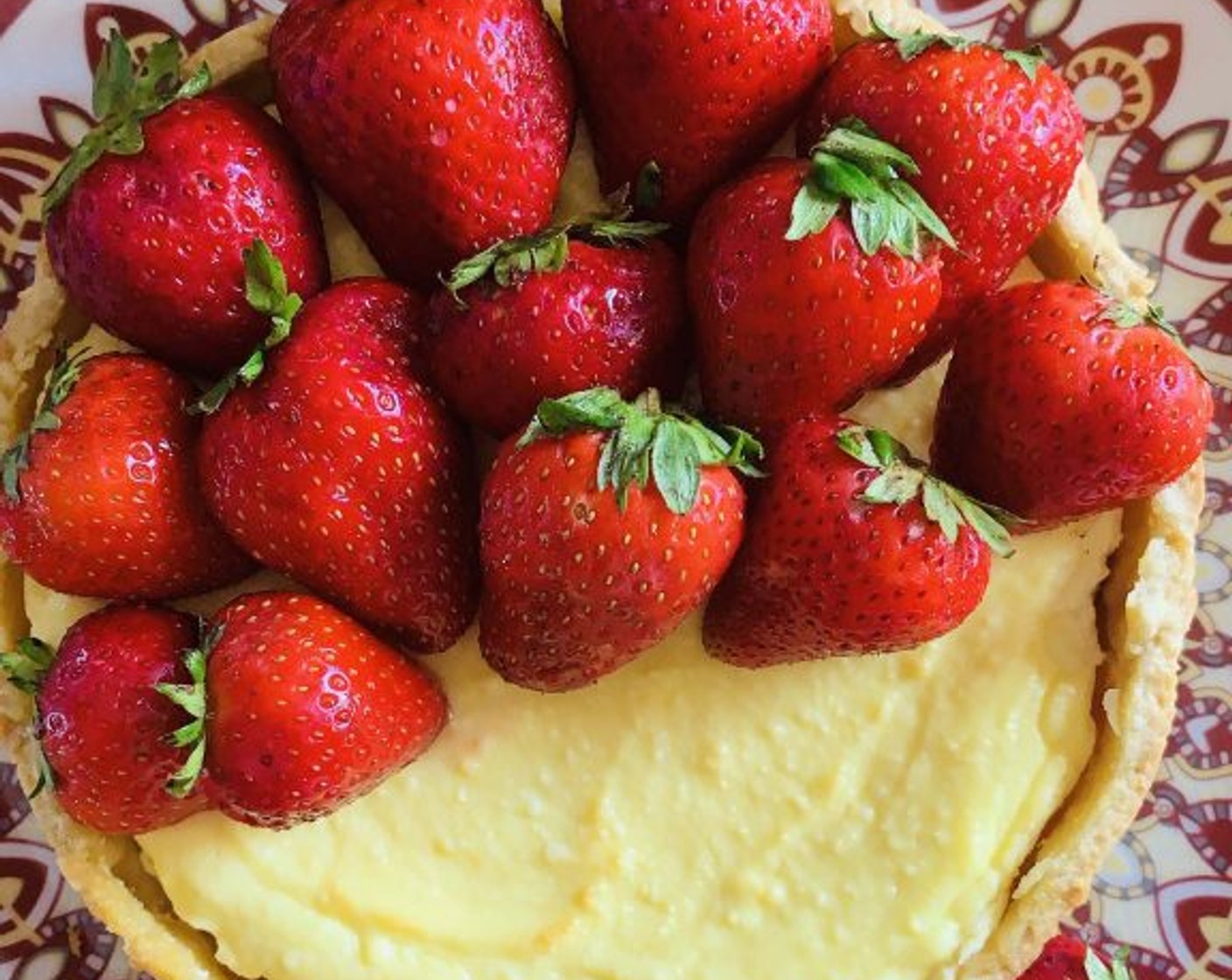 step 12 Use the strawberries with the lemon juice to decorate your cake. Store in your fridge until ready to serve!