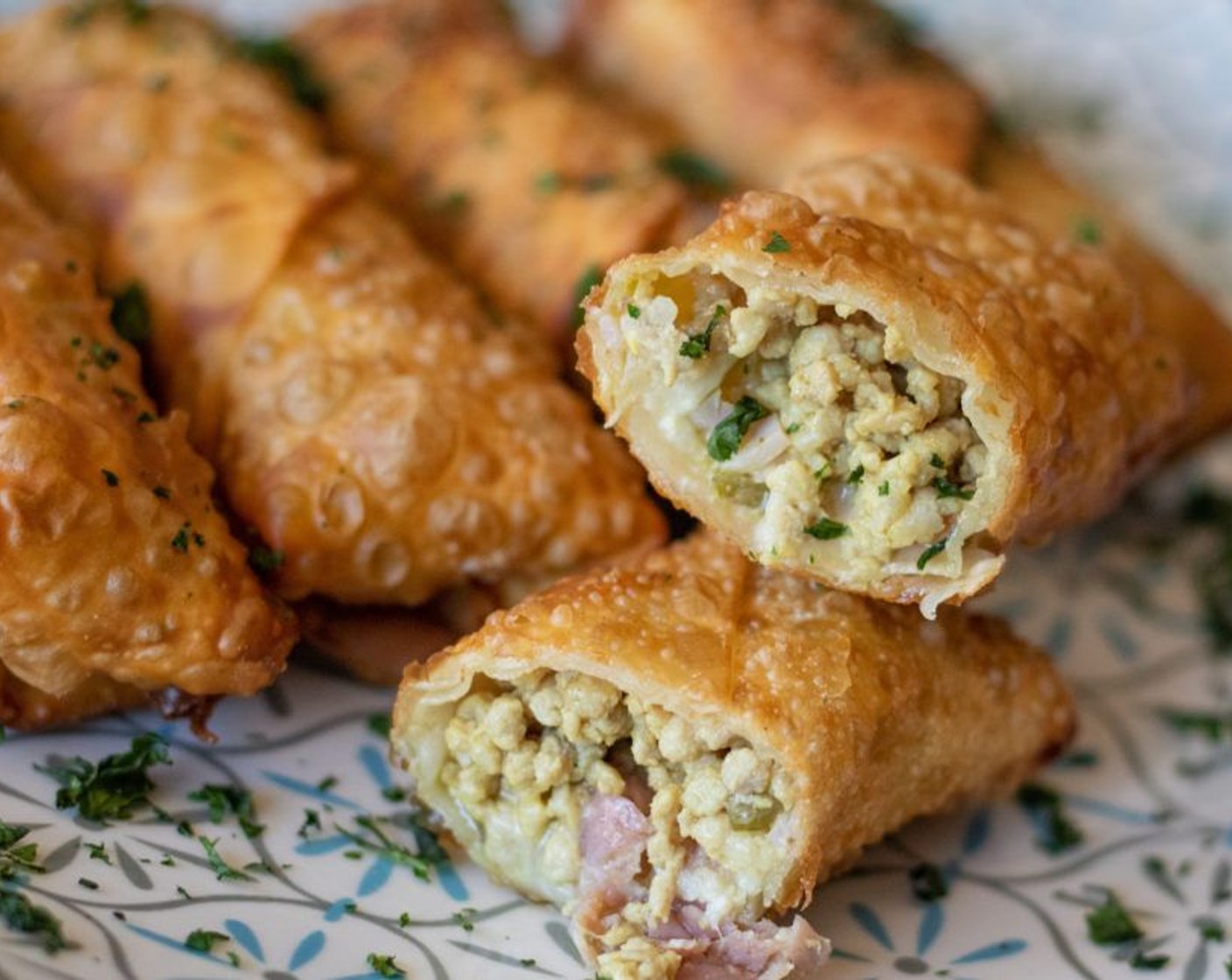 Cuban Wontons and Egg Rolls