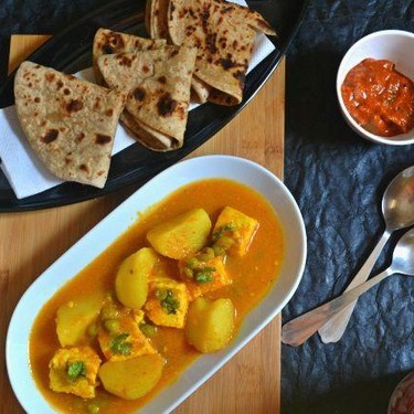 Aloo Matar Paneer Recipe | SideChef