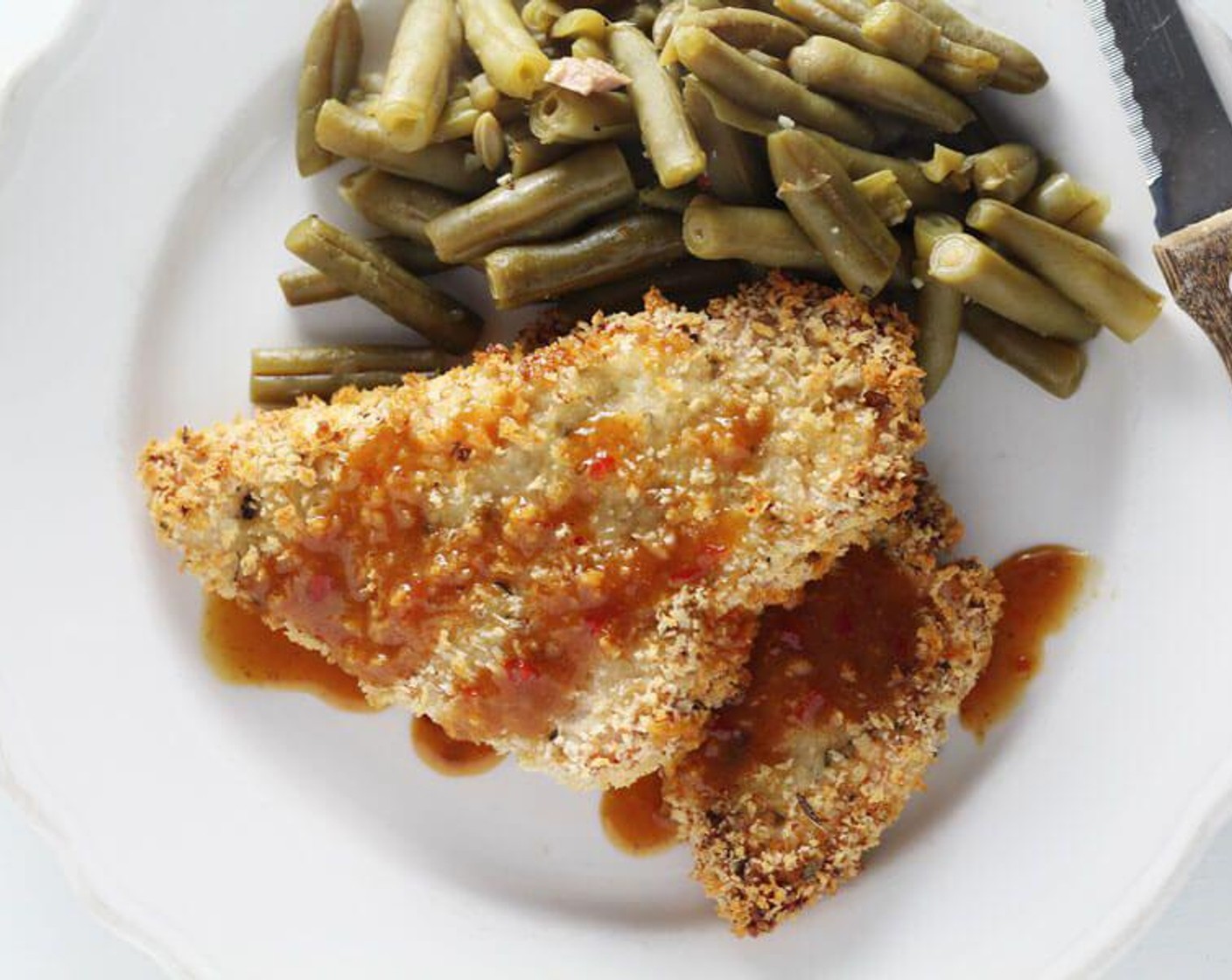 Panko Crusted Turkey Breast + Sweet Mustard Soy Sauce SideChef