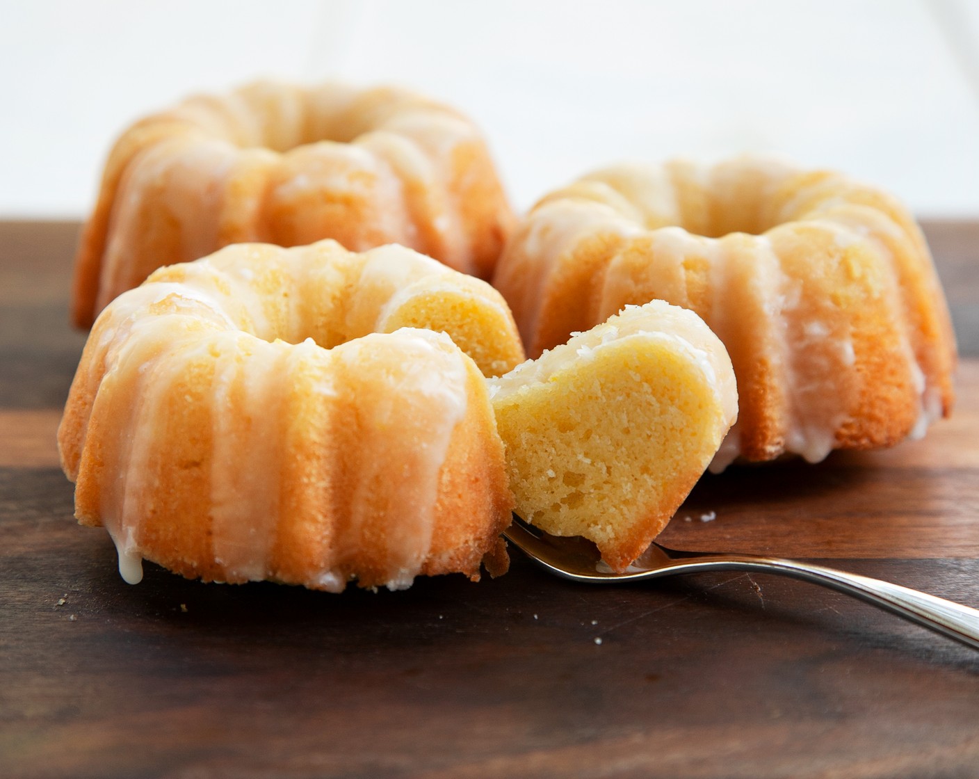 Mini Lemon Bundt Cakes