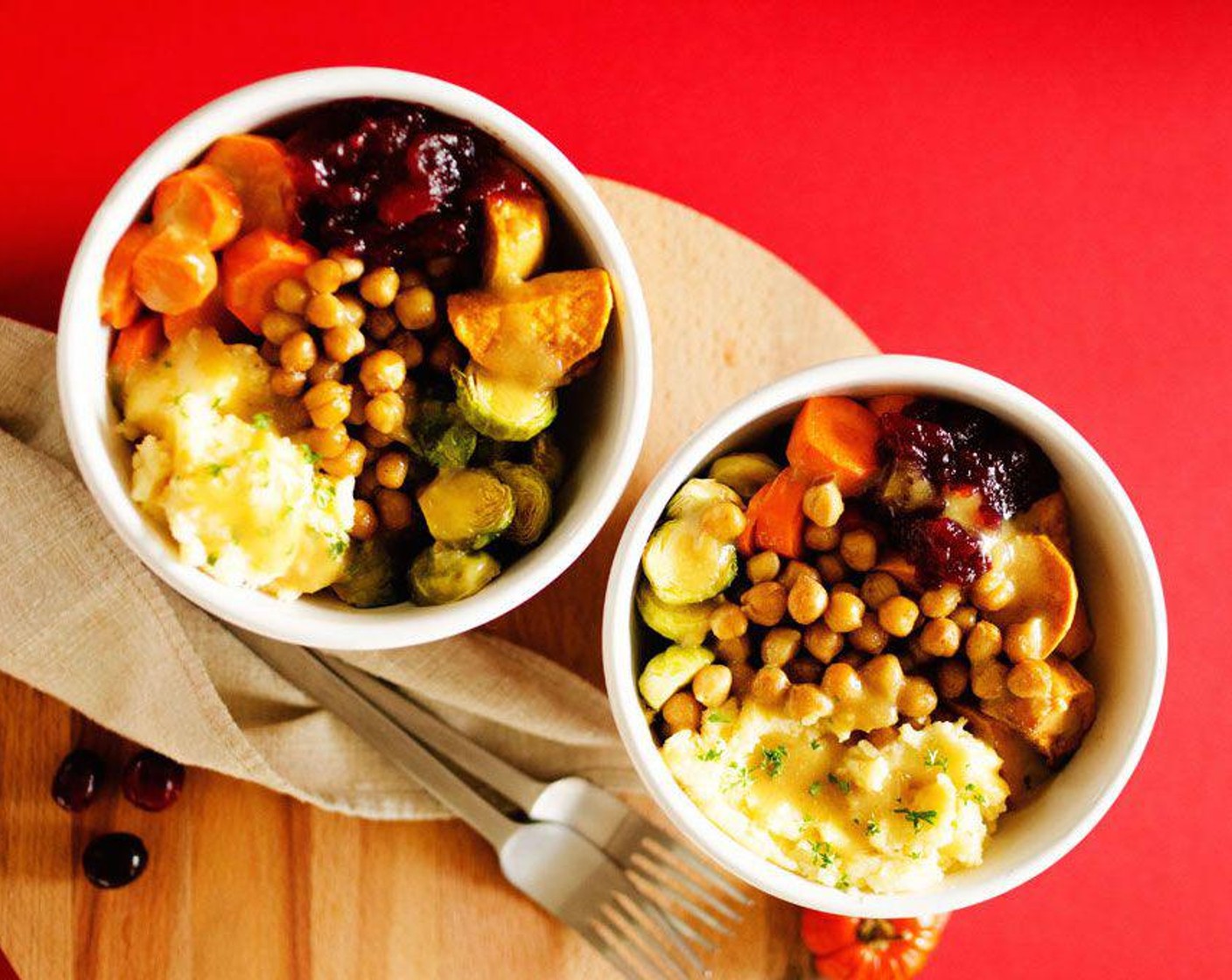 Vegan Thanksgiving Leftover Bowls