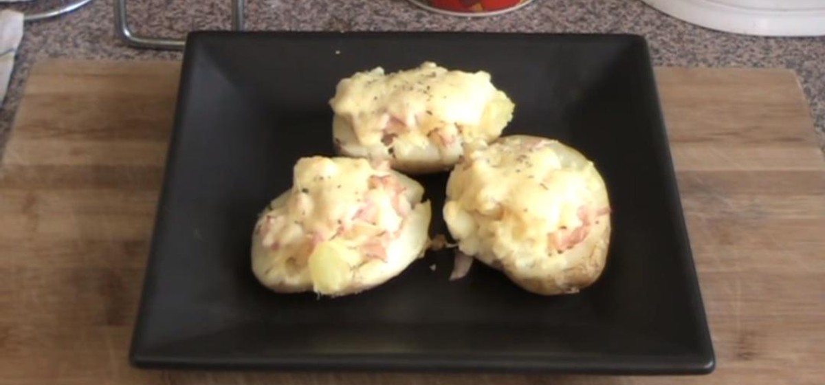 Double Baked Stuffed Potatoes Recipe | SideChef