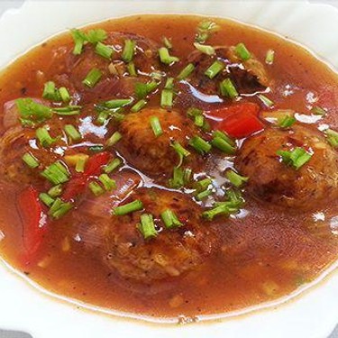 Vegetable Manchurian Gravy Recipe | SideChef