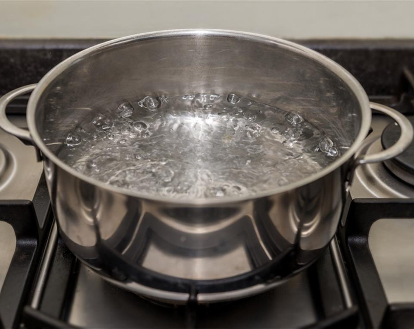 step 2 Bring 4 cups of water and 2 teaspoons of salt to aboil in a medium saucepot over medium-high heat.
