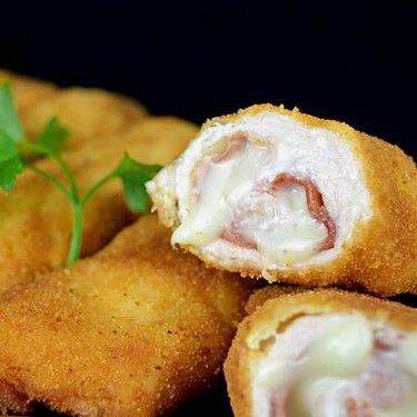Serrano Ham Cheese and Chicken Rolls Recipe | SideChef