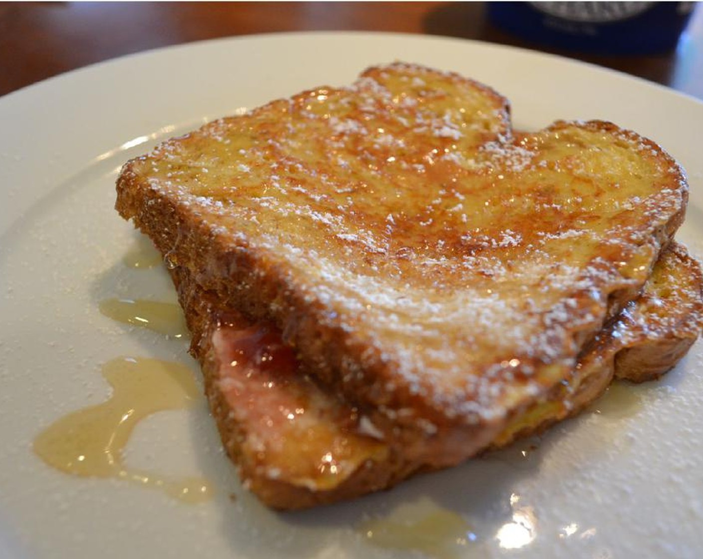 step 5 Flip when the bottom looks golden brown. Drizzle with honey, maple syrup or Nutella® (to taste).