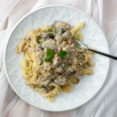 Creamy Mushroom Stroganoff Recipe | SideChef