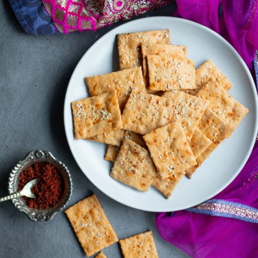 Achaar Masala Crackers Recipe | SideChef